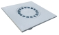Preview: Hofablauf 30 x 30 cm grau senkrechter Abgang DN 110